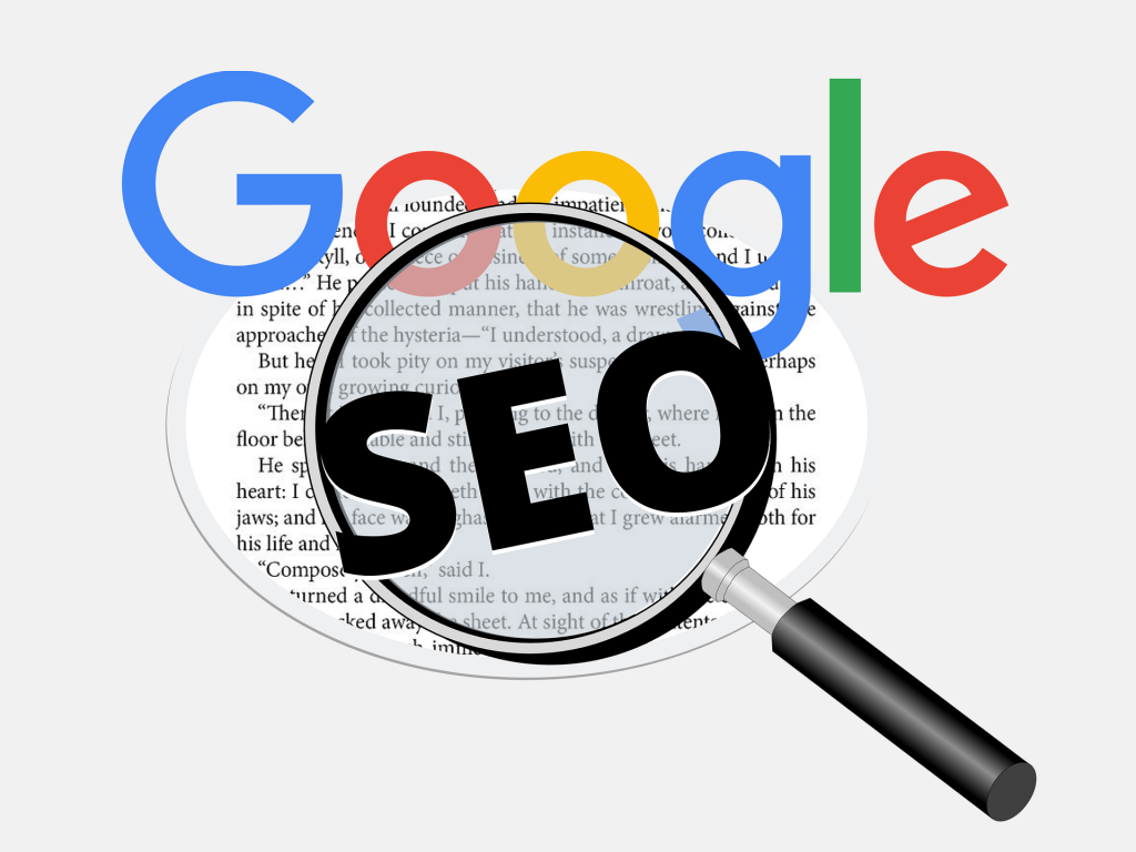 Image de SEO avec logo Google